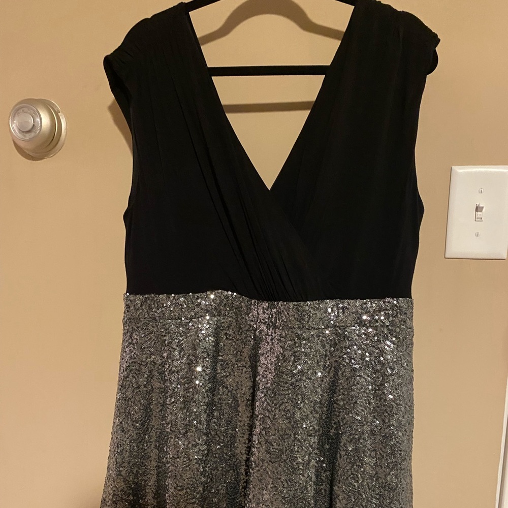 Maurice’s cocktail dress.  Worn once to a Christmas party.